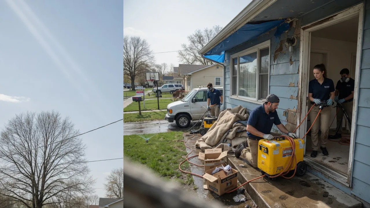 Basement Flood Cleanup in Scotland, CT near me